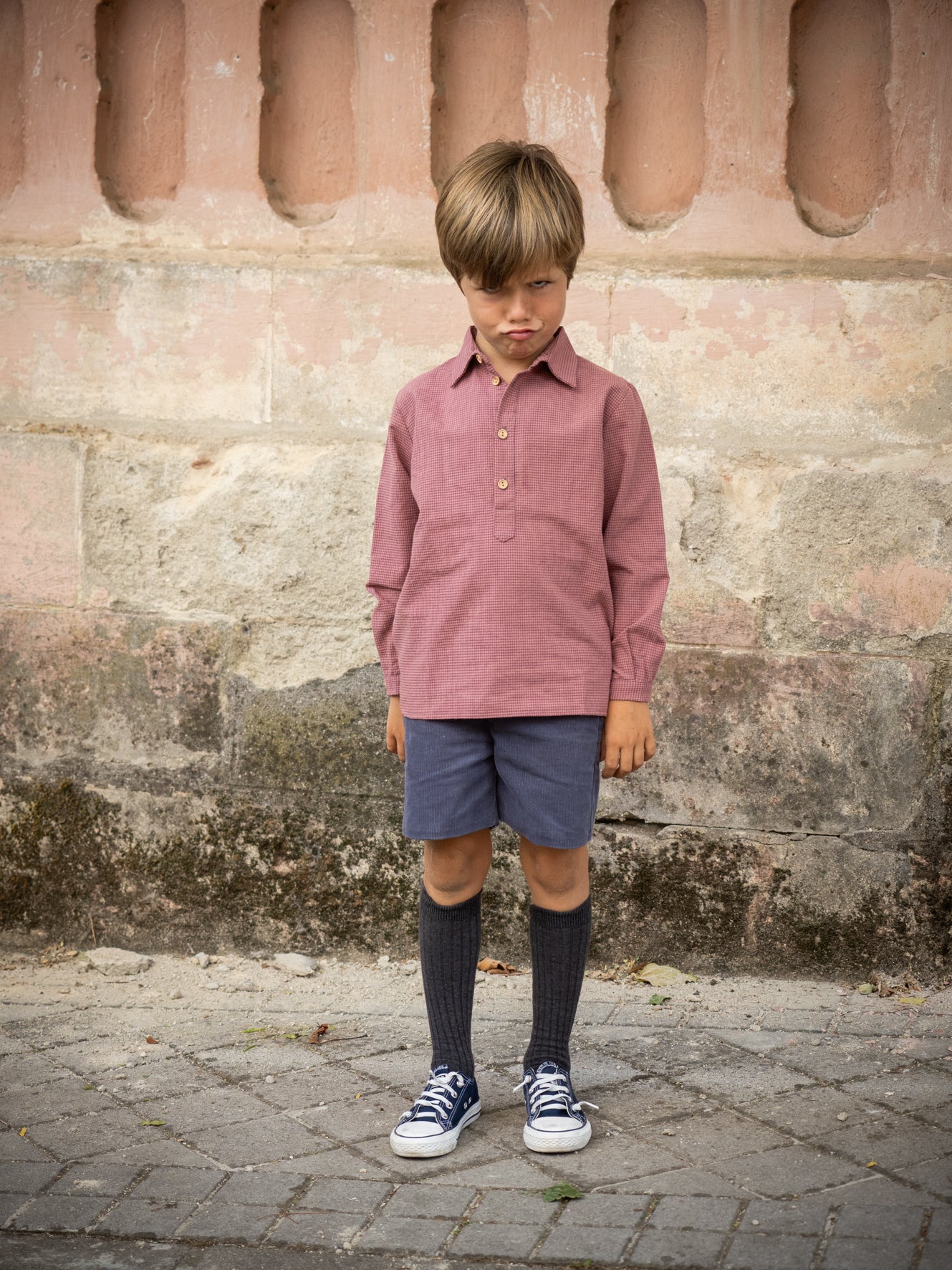 Chemise à carreaux