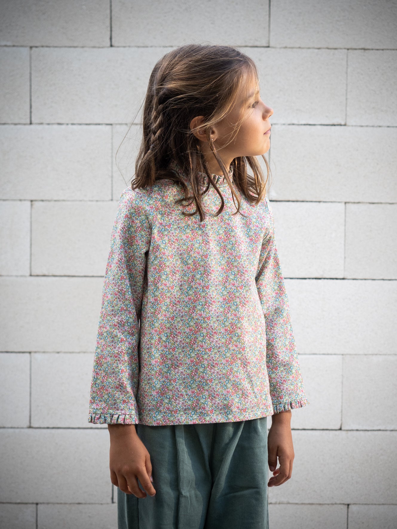 Blusa estampado multicolor