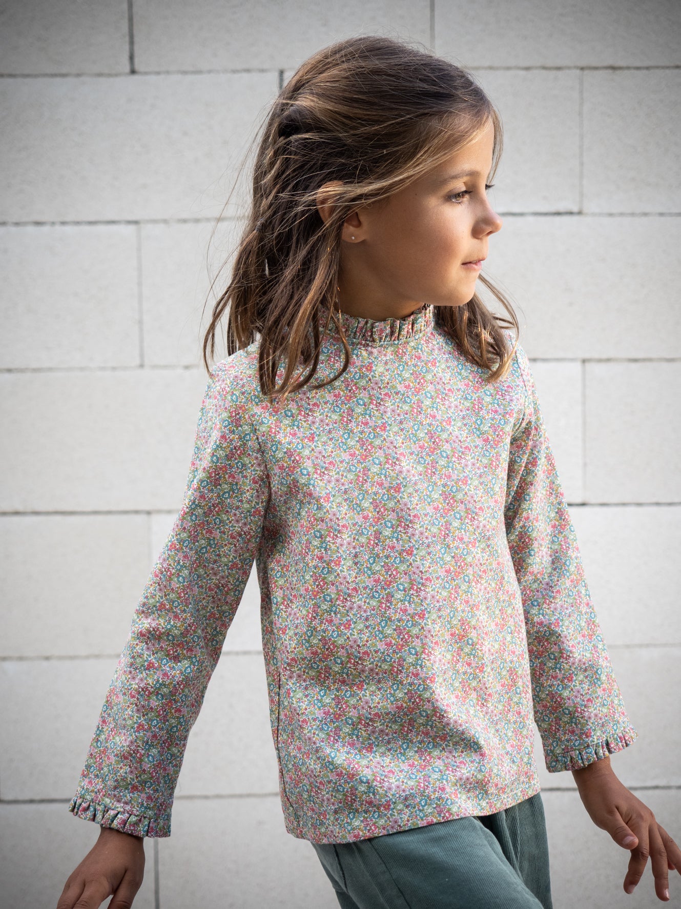 Blusa estampado multicolor