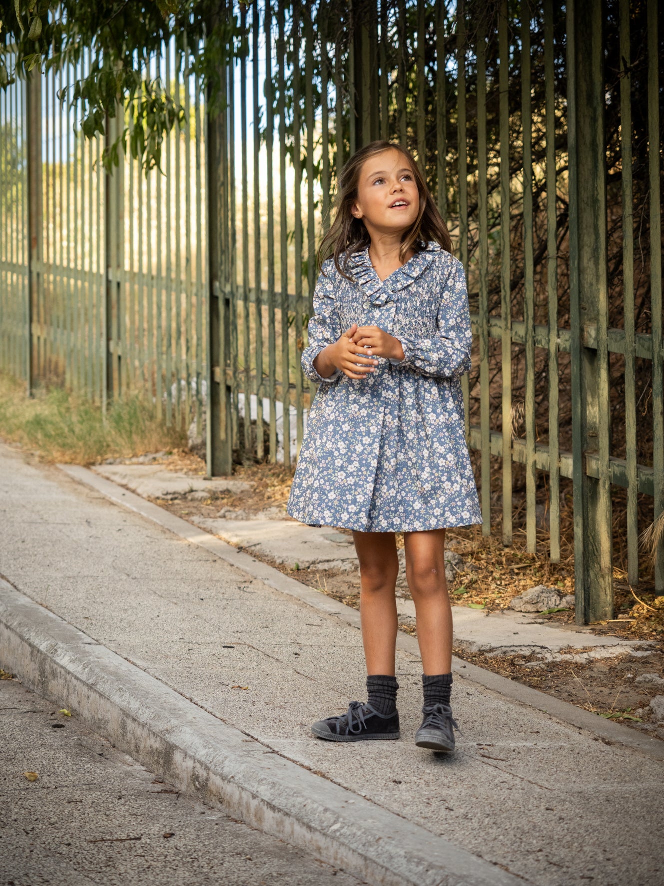 Vestido nido de abeja