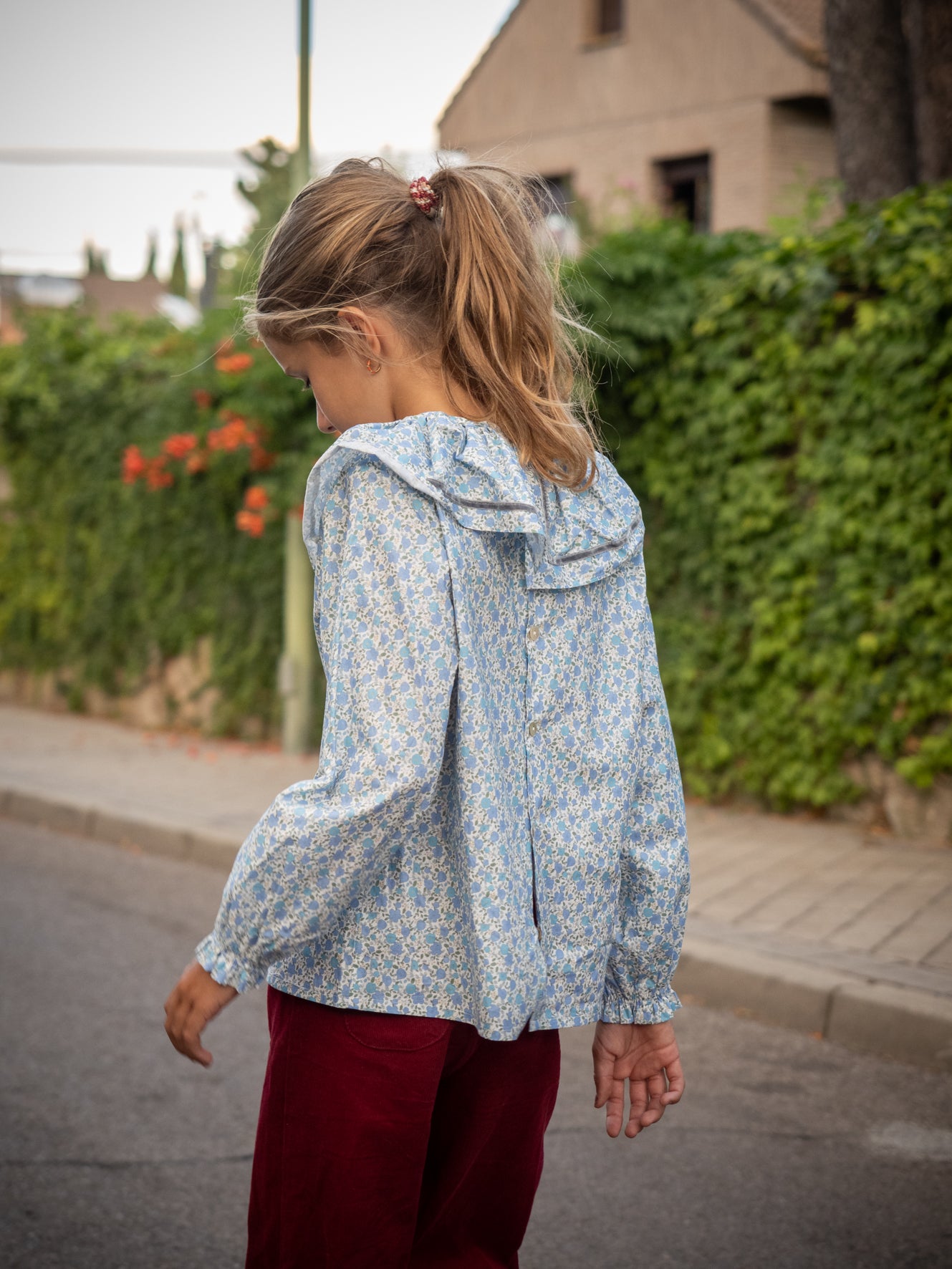 Floral blouse