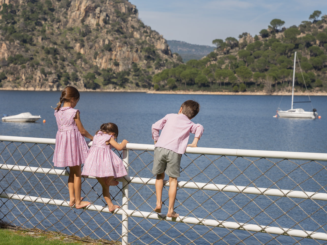 Vestido fruncido gomas