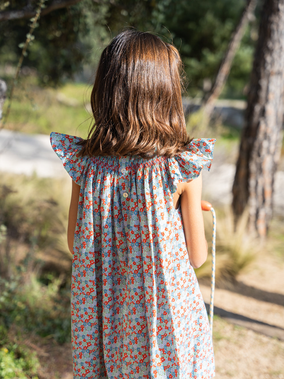 Vestido nido de abeja