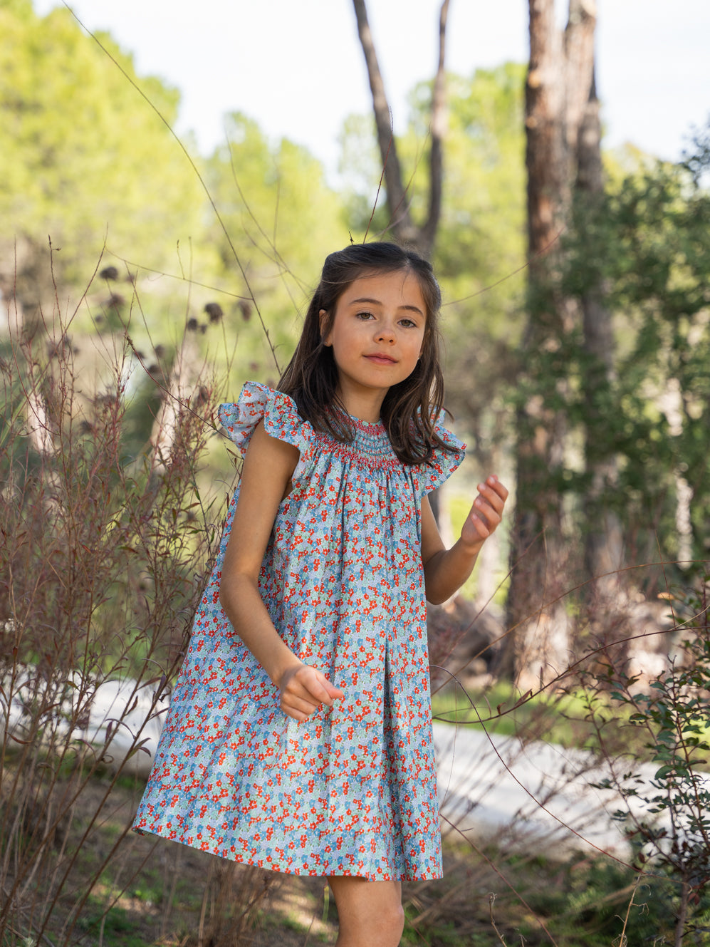 Vestido nido de abeja
