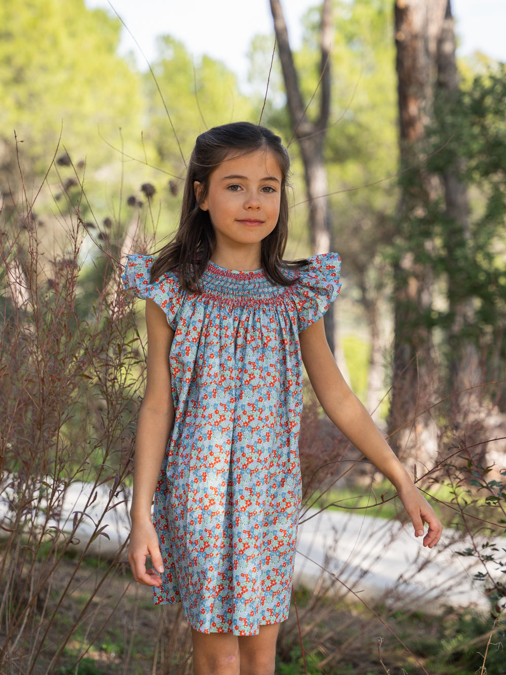 Vestido nido de abeja