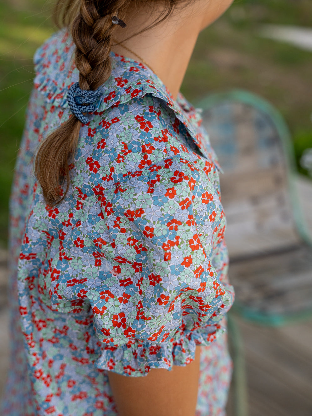 Blusa estampado multicolor