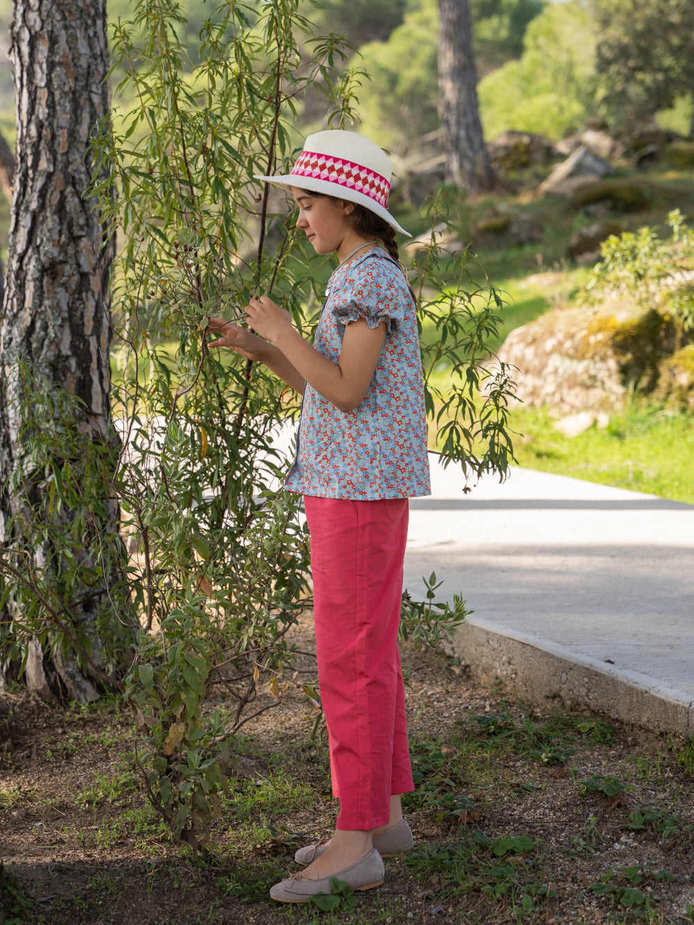Blusa estampado multicolor