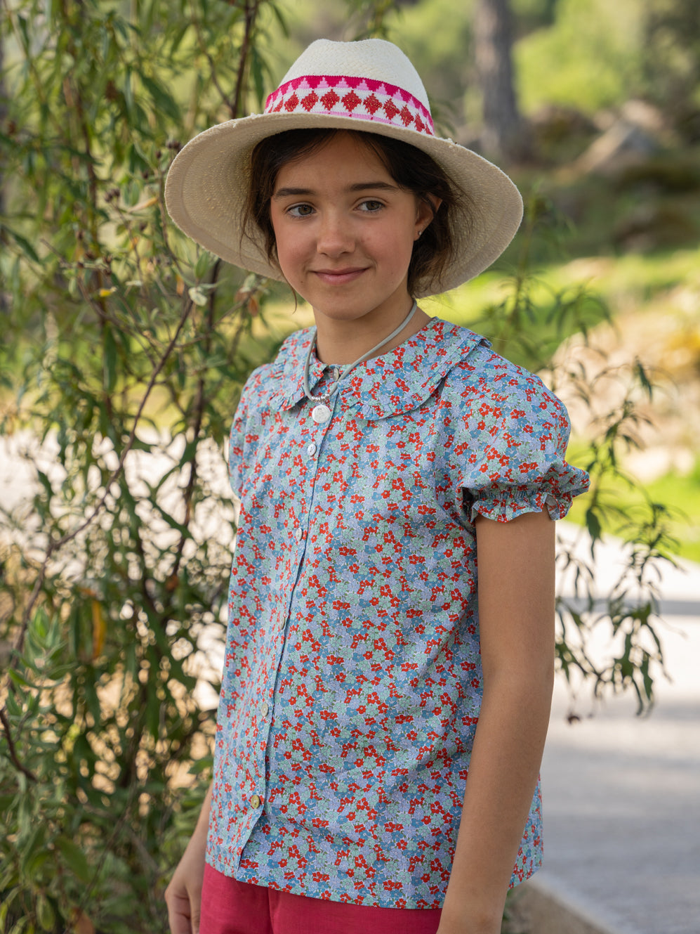 Blusa estampado multicolor