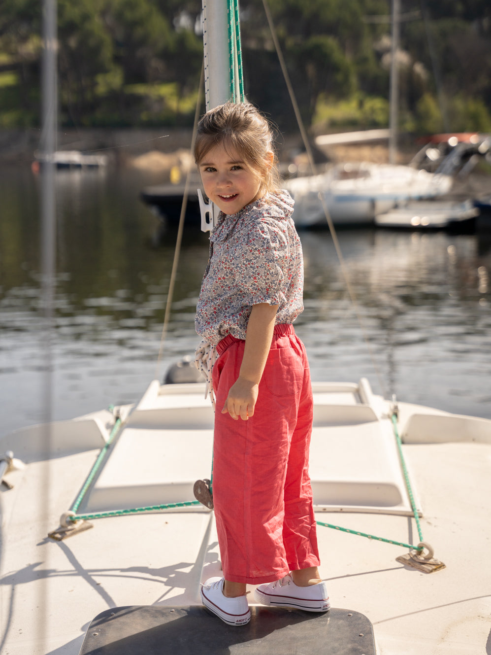 Blusa flores multicolor