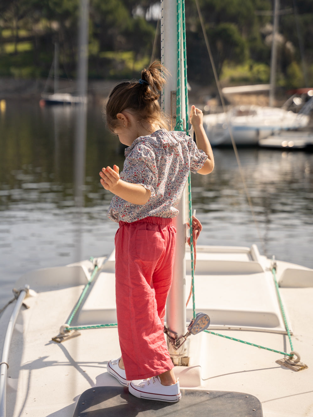 Blusa flores multicolor