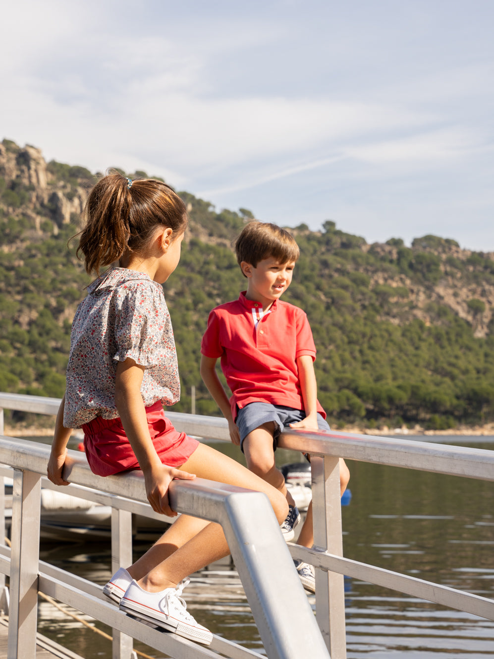 Blusa flores multicolor
