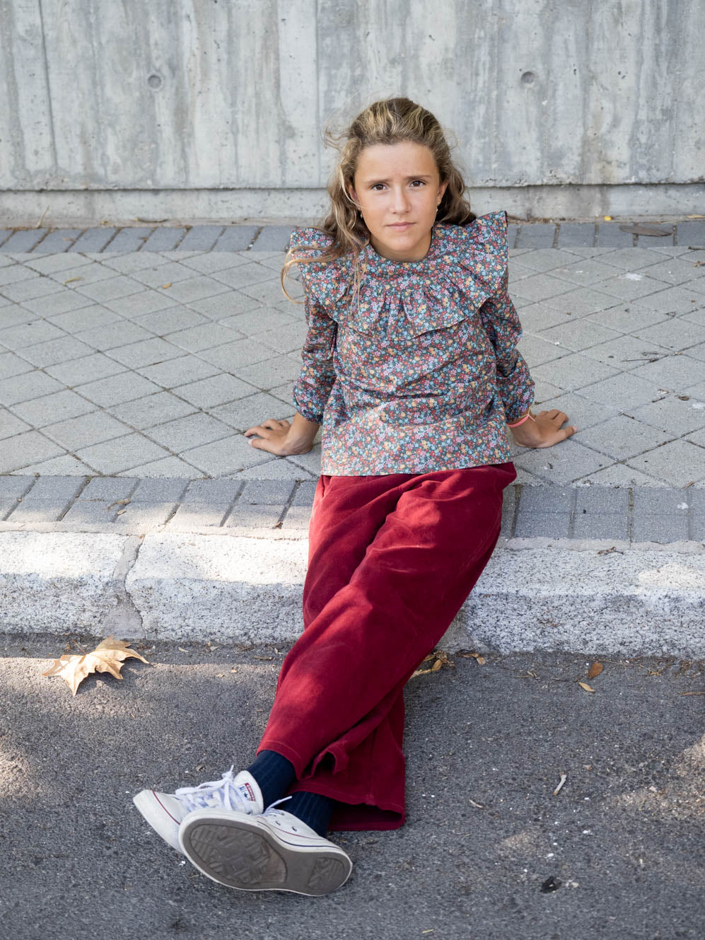 Blusa volante