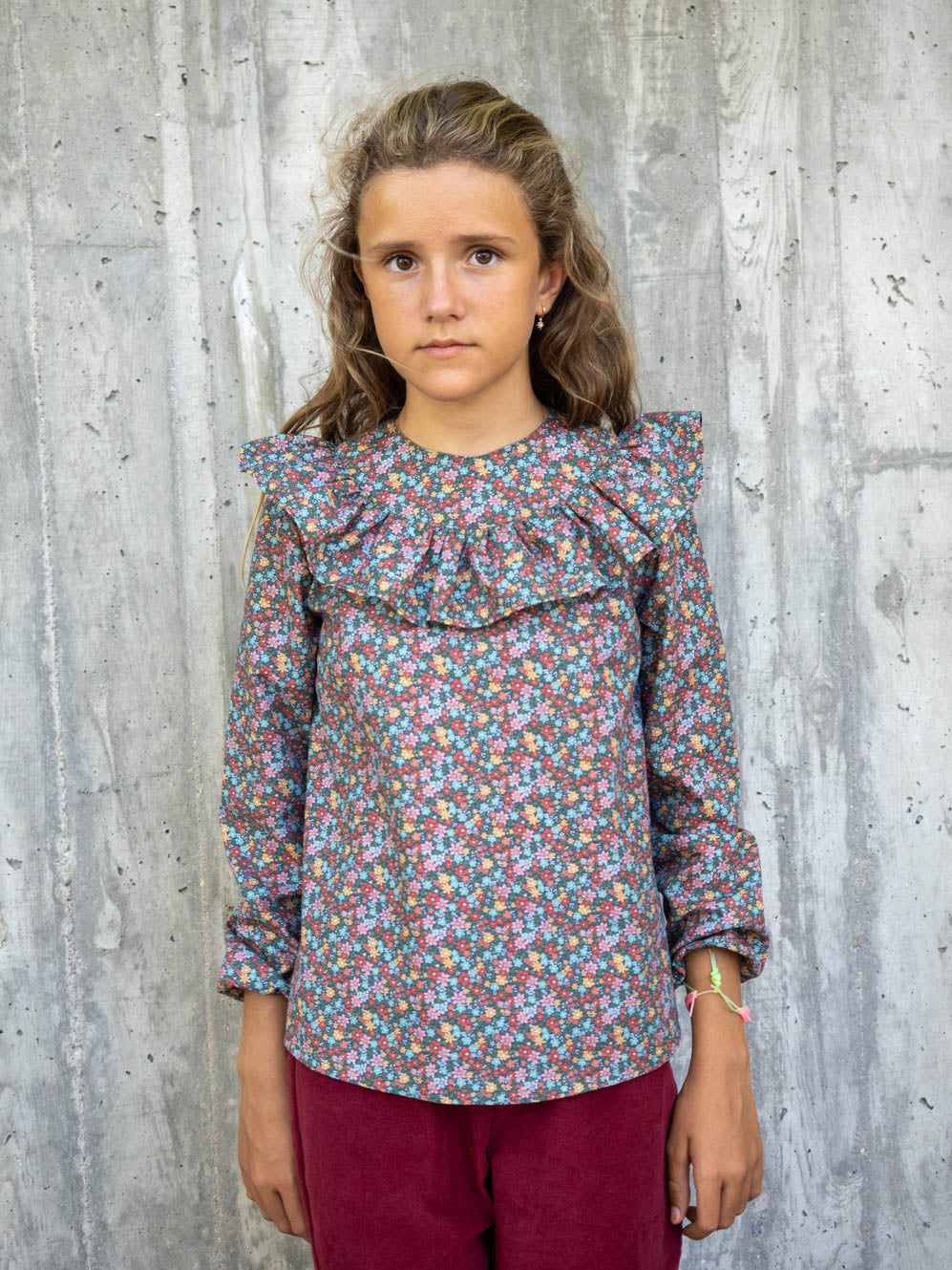 Blusa volante
