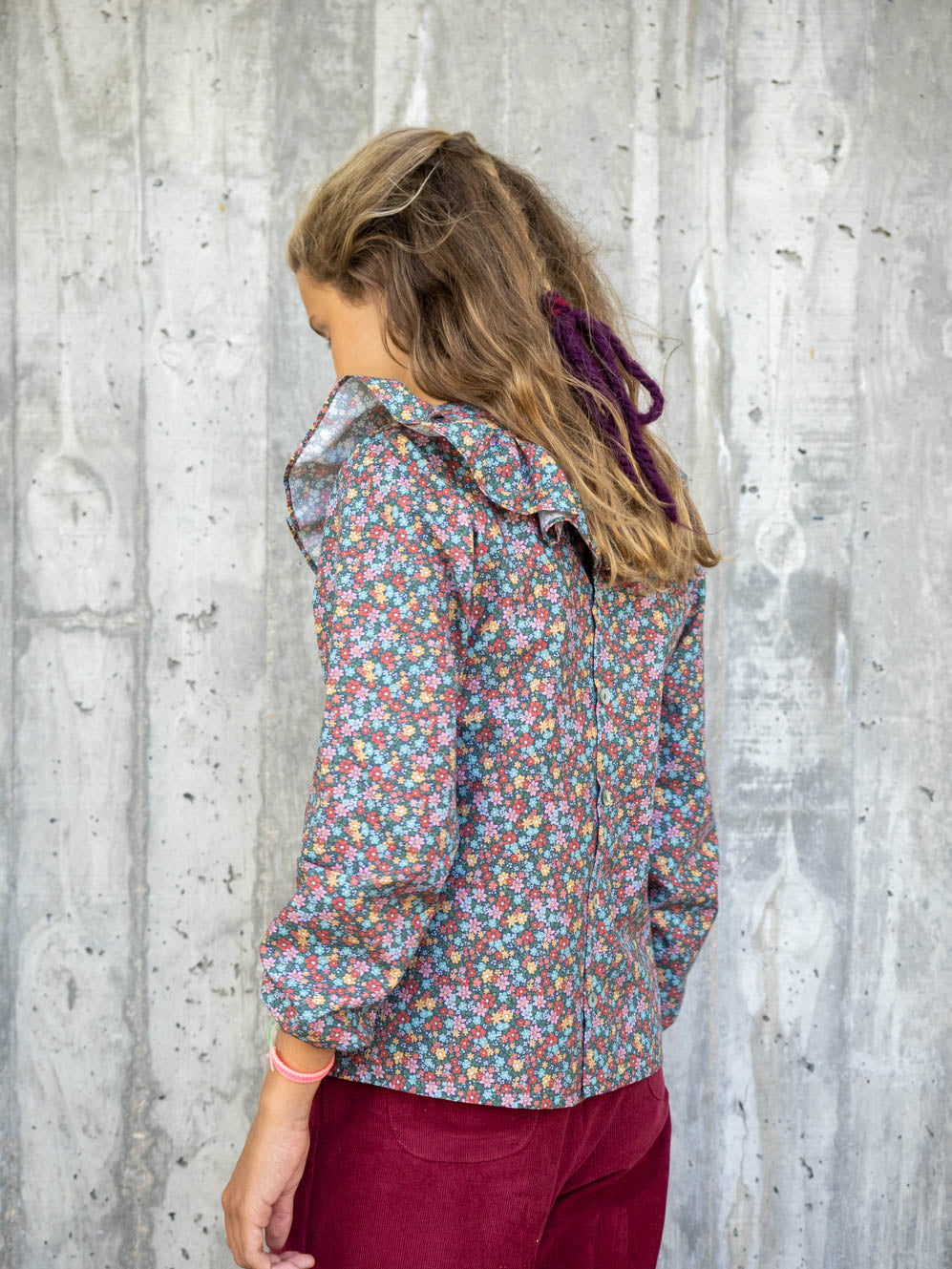 Blusa volante