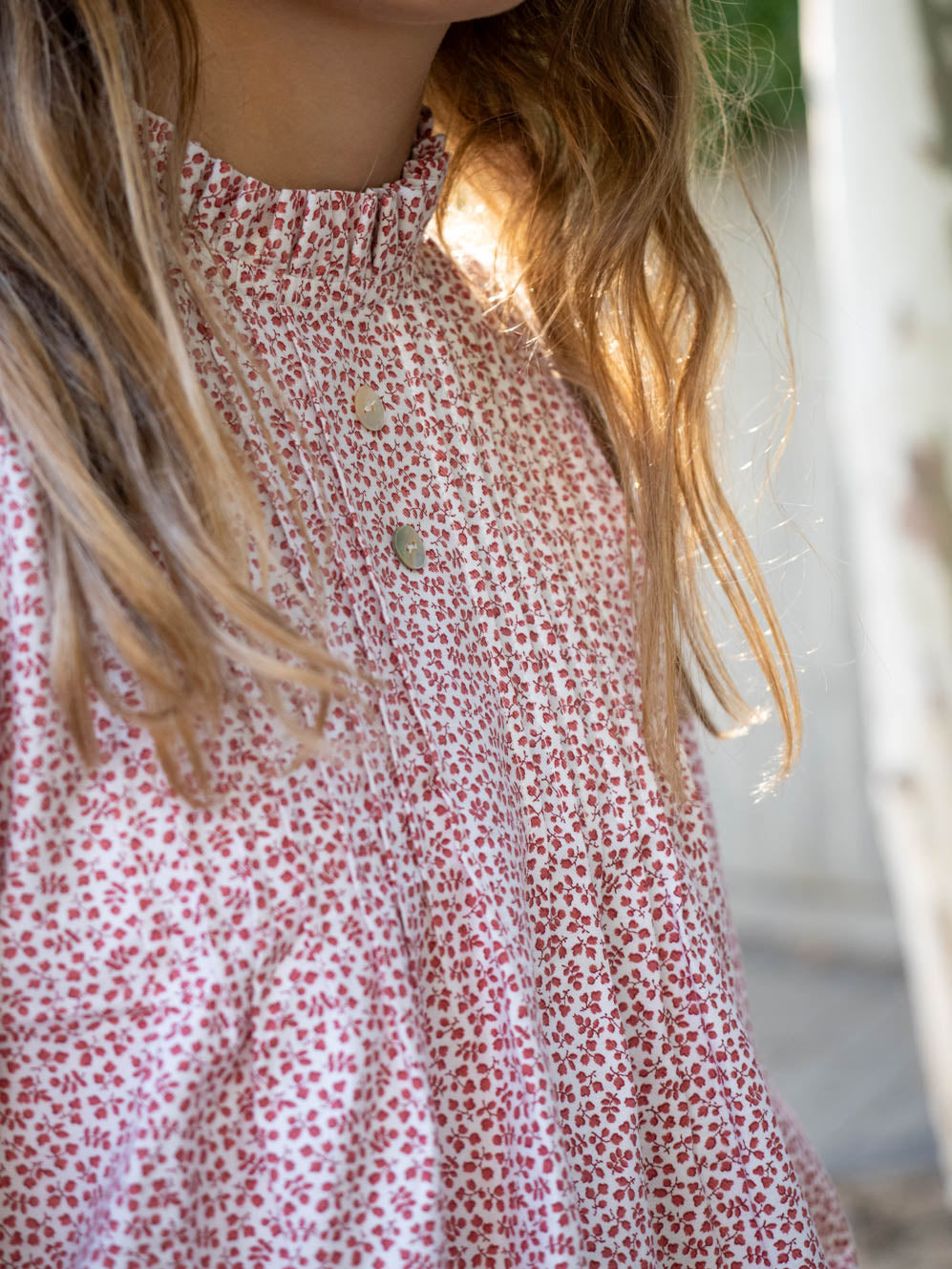 Blusa jaretas flores rojo