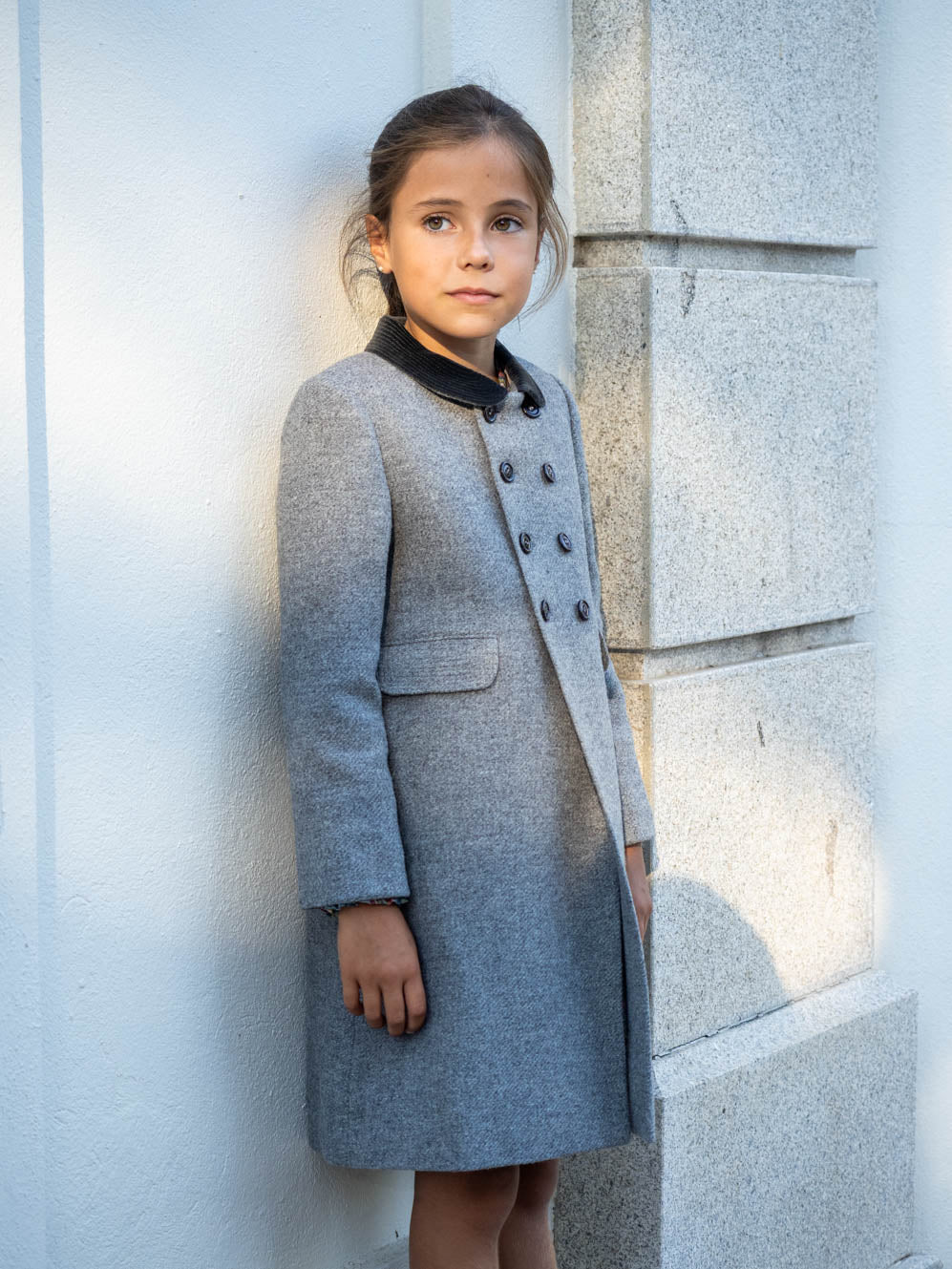 English grey coat