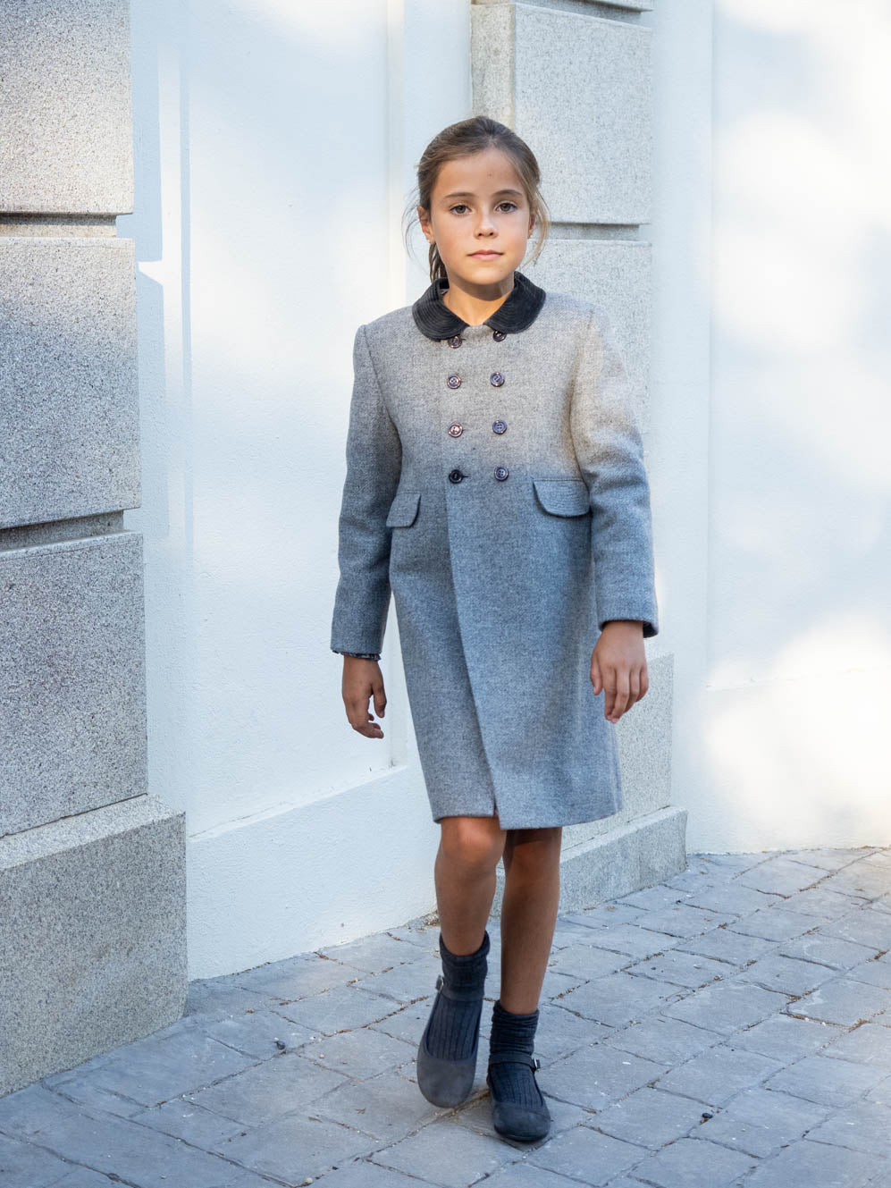 English grey coat