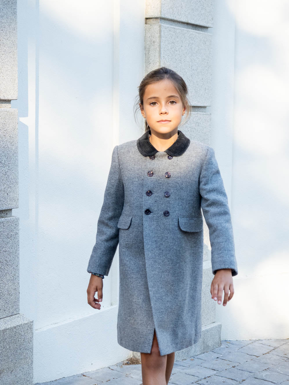 English grey coat