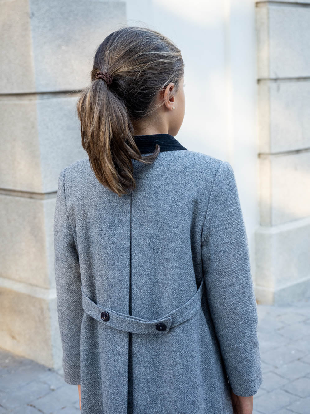 English grey coat