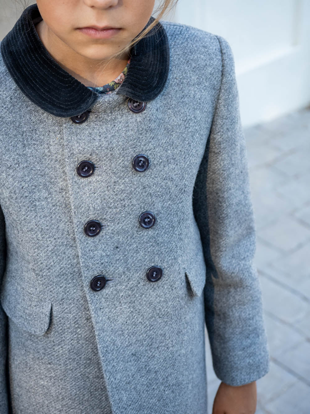 English grey coat