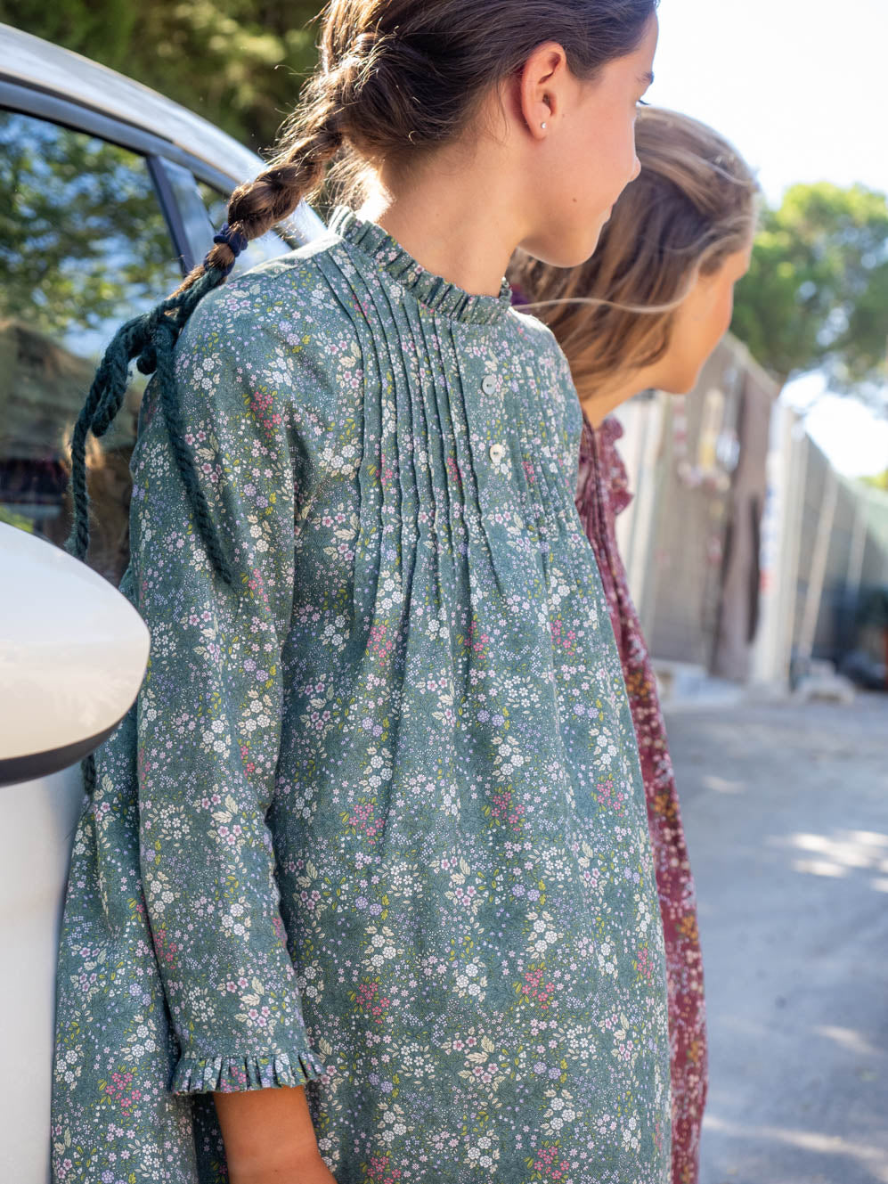 Vestido jaretas
