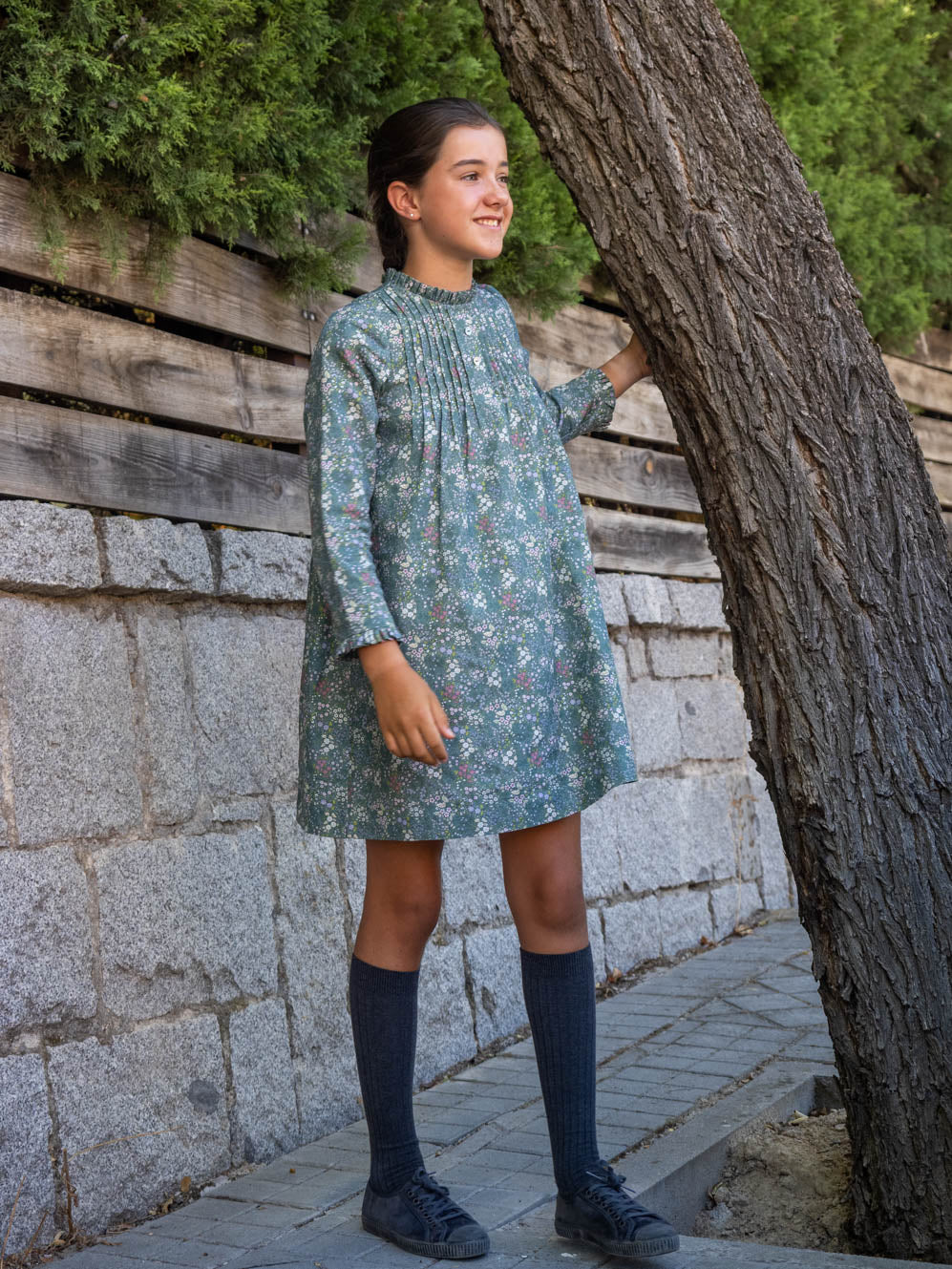Vestido jaretas