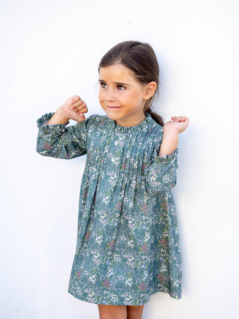 Vestido jaretas