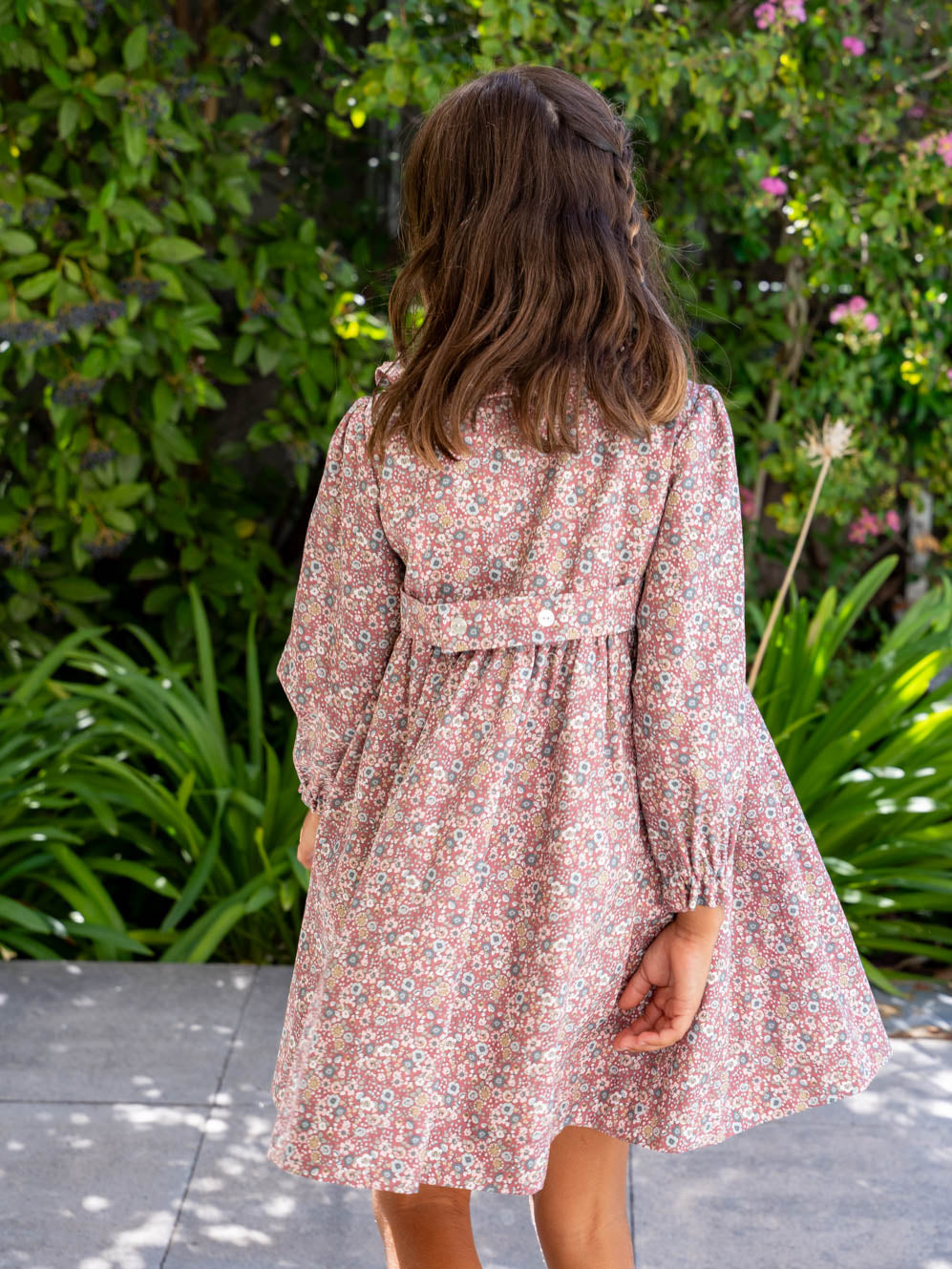 Vestido nido de abeja
