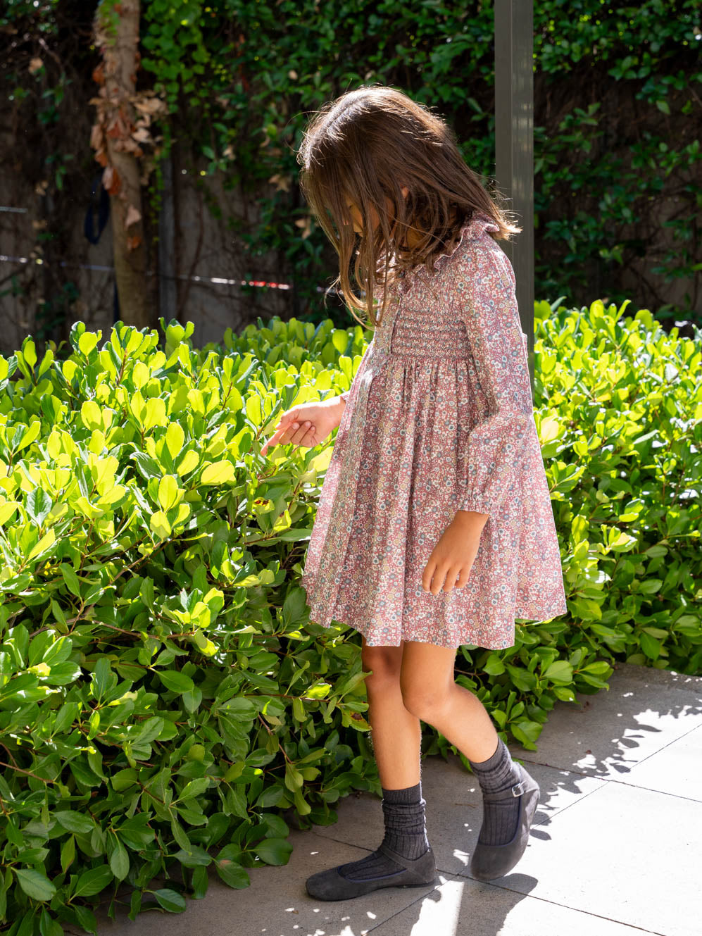 Vestido nido de abeja