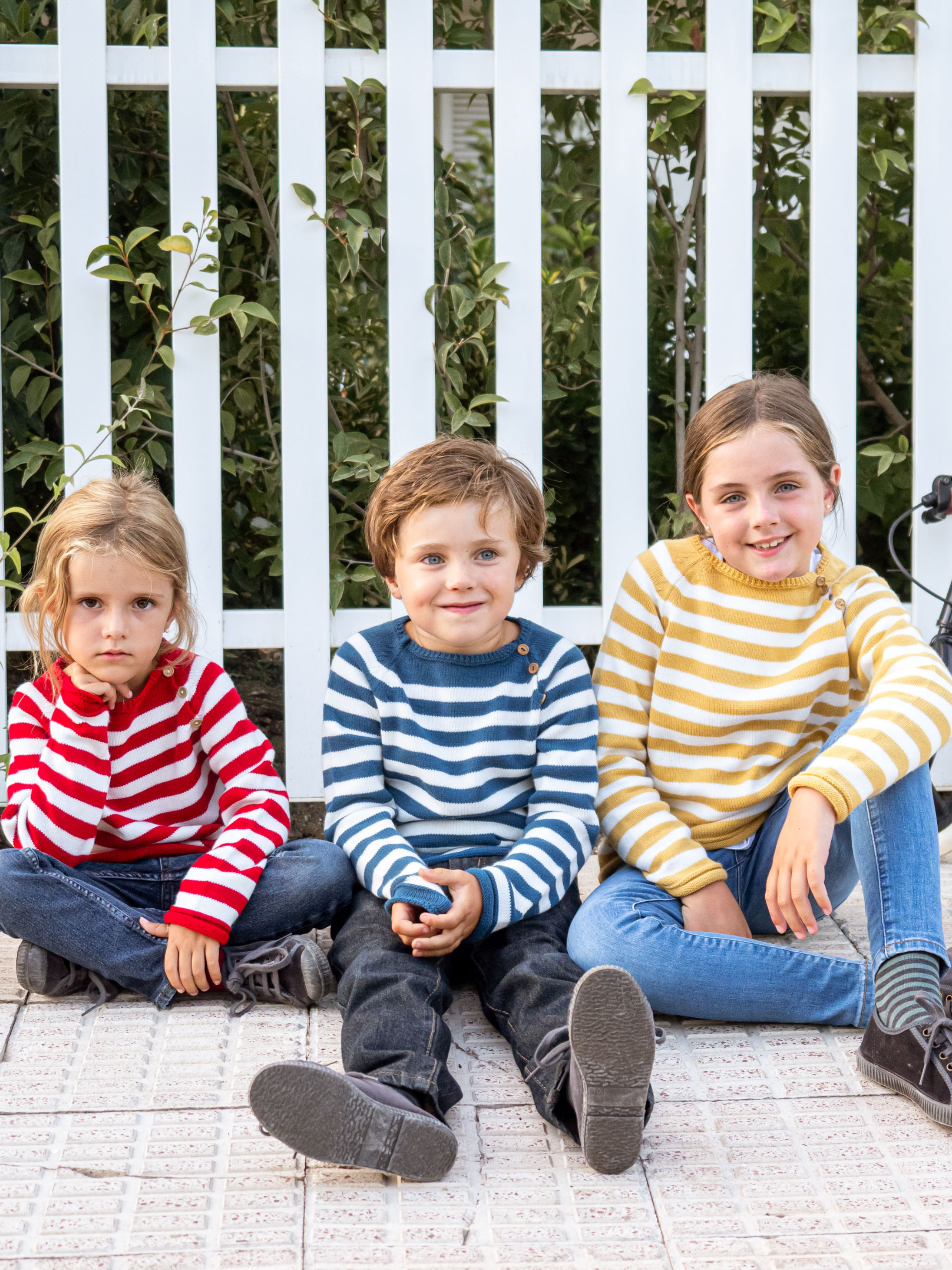 Red striped jersey