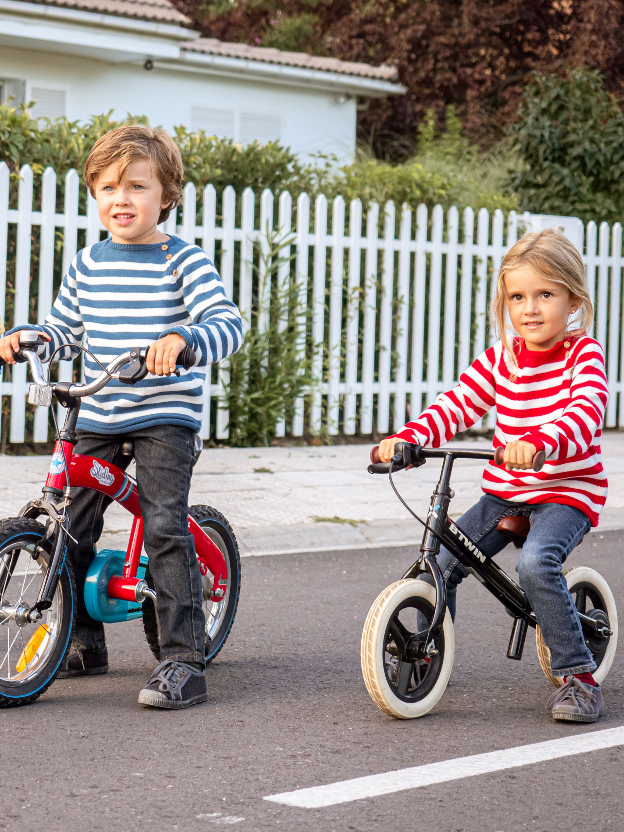 Red striped jersey