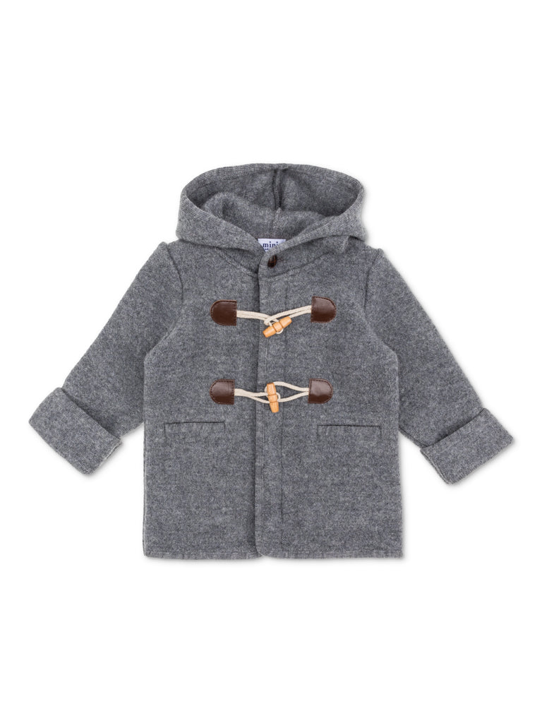 Grey trench coat