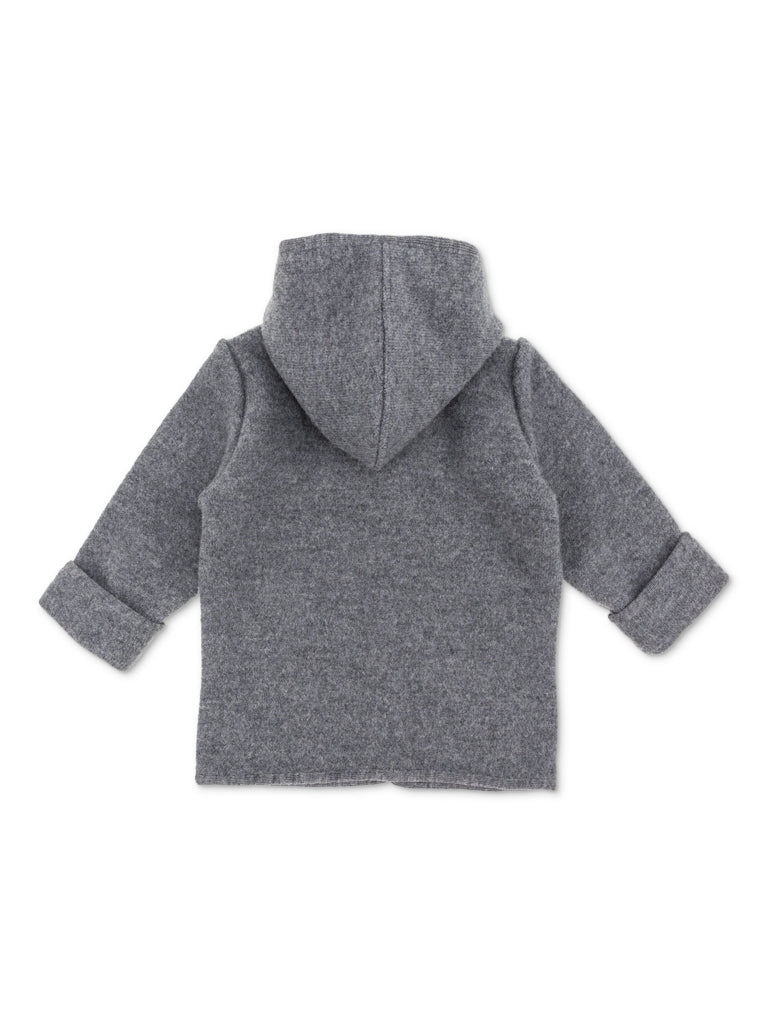 Grey trench coat