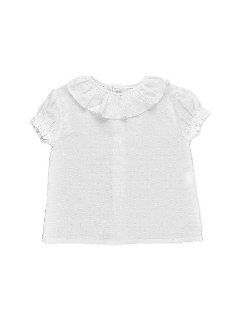 Blusa blanca cuello