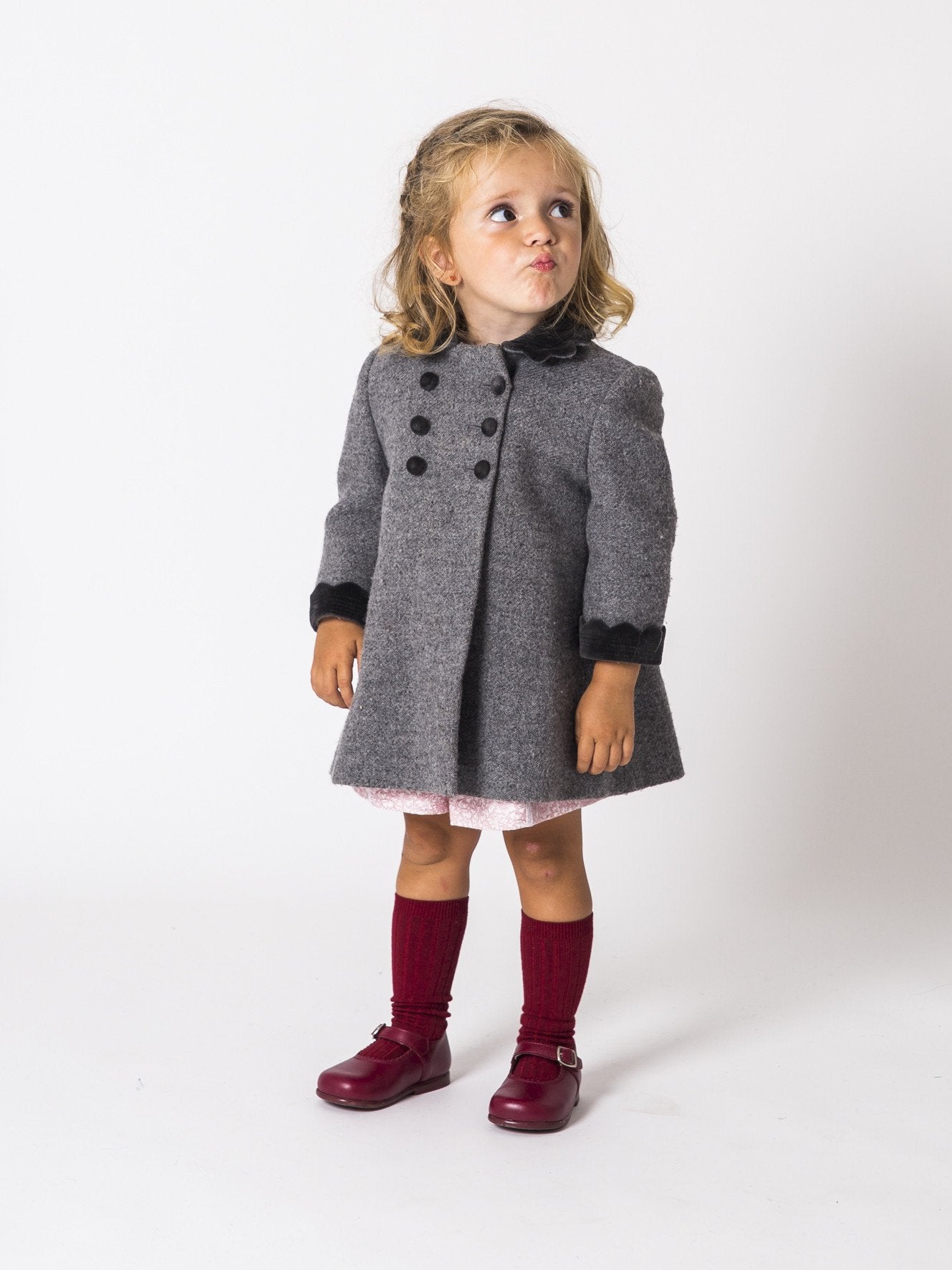 Abrigo inglés gris Príncipe George de Cambridge - Minis Baby&Kids