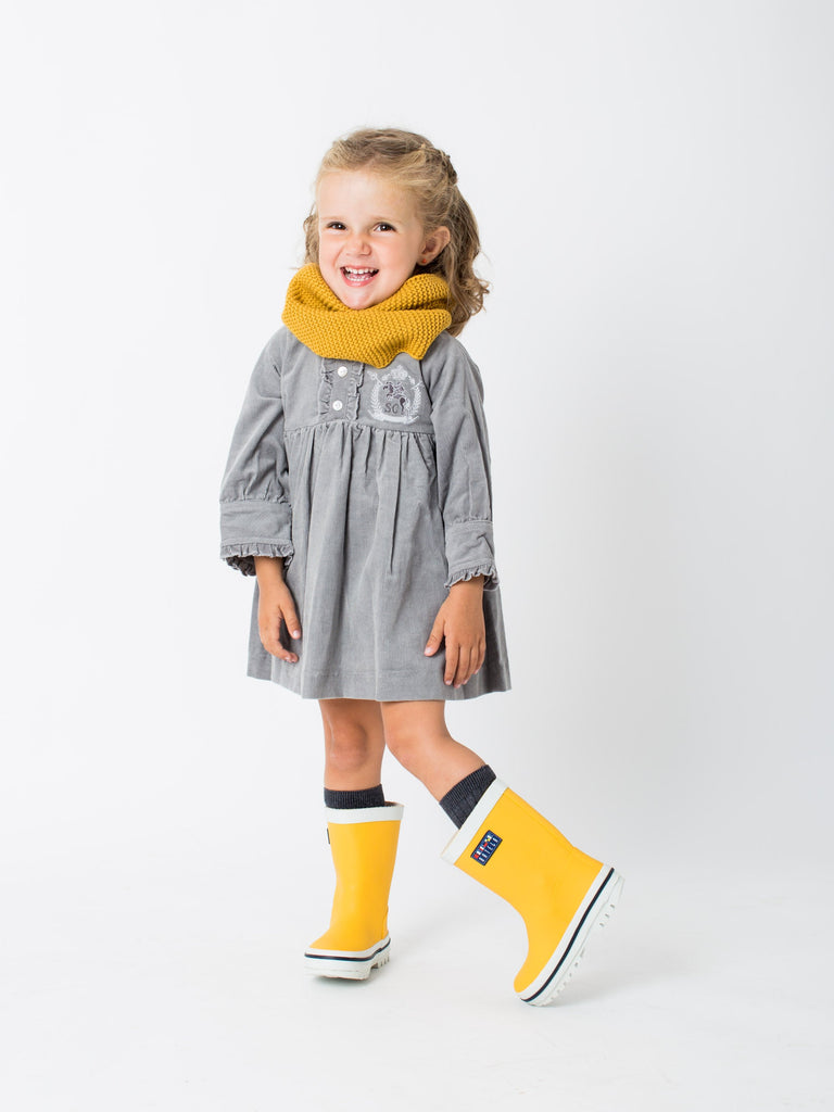 Botas agua amarillas Batela - Colección Marinera niños Minis Baby&Kids