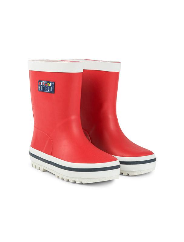 Botas de agua rojas Batela - Colección Marinera niños Minis Baby&Kids