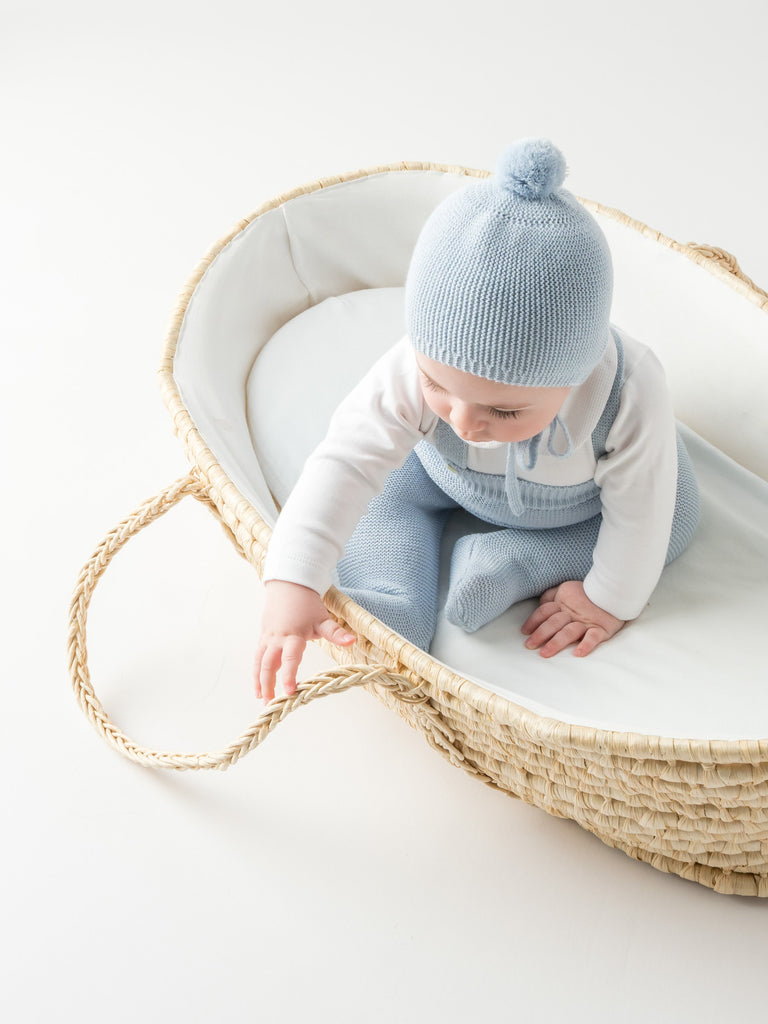 Gorrito bebé azul