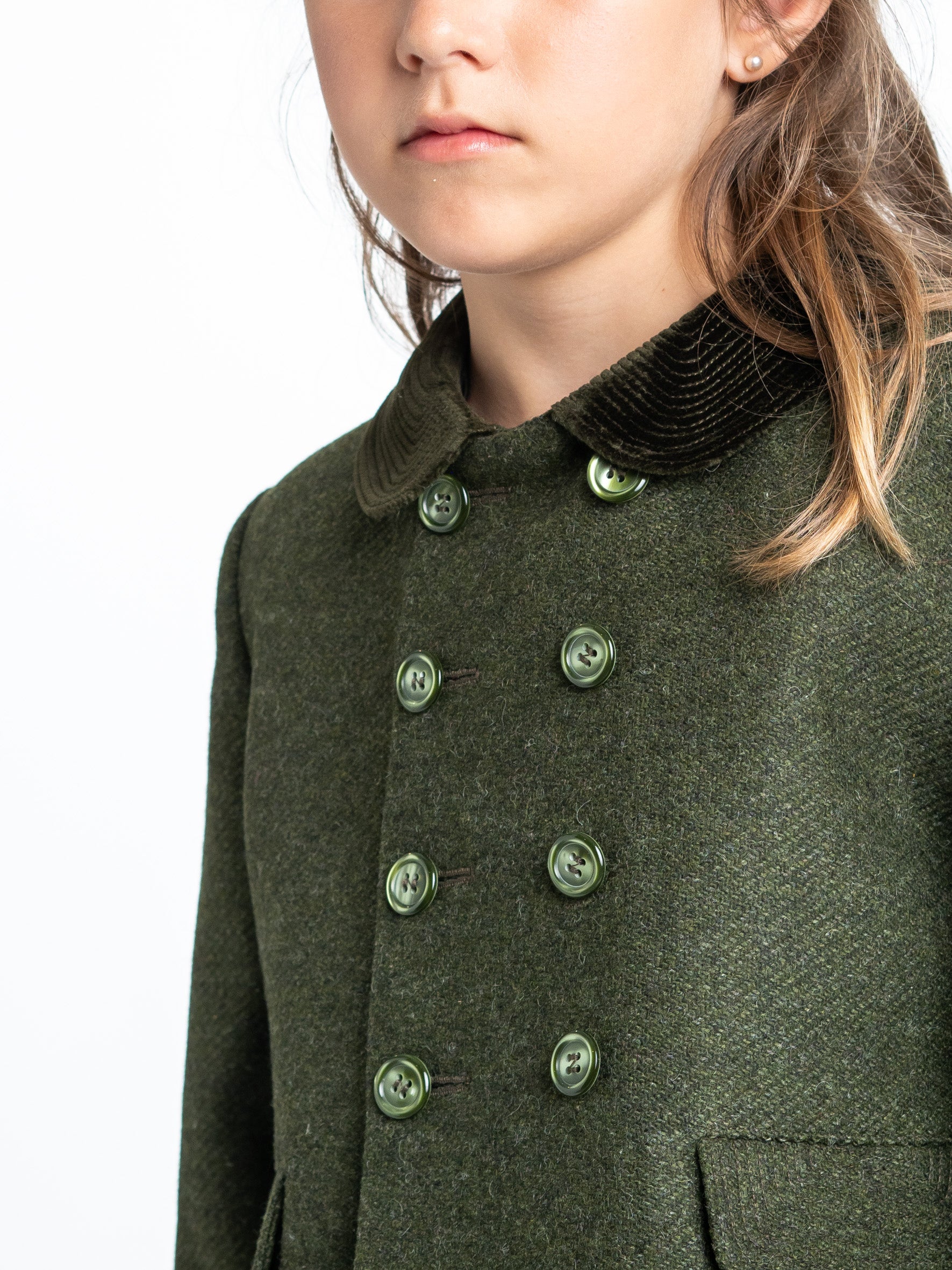 English hunting green coat