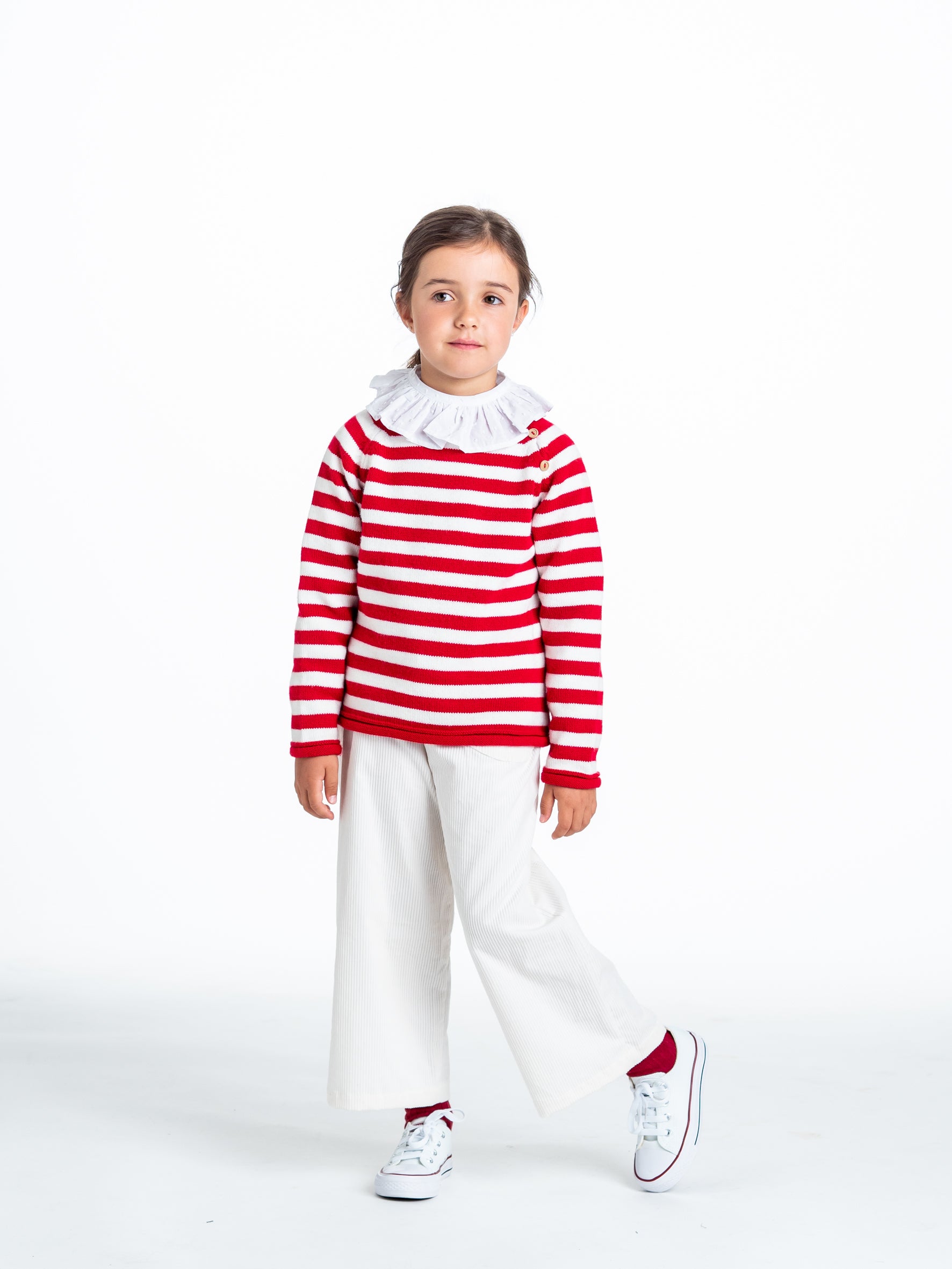 Red striped jersey