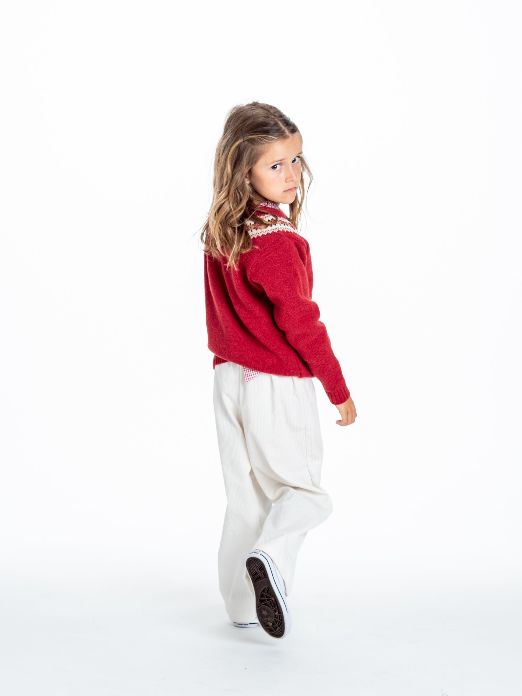 Pantalon blanc cassé