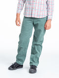 Pantalón largo pana verde