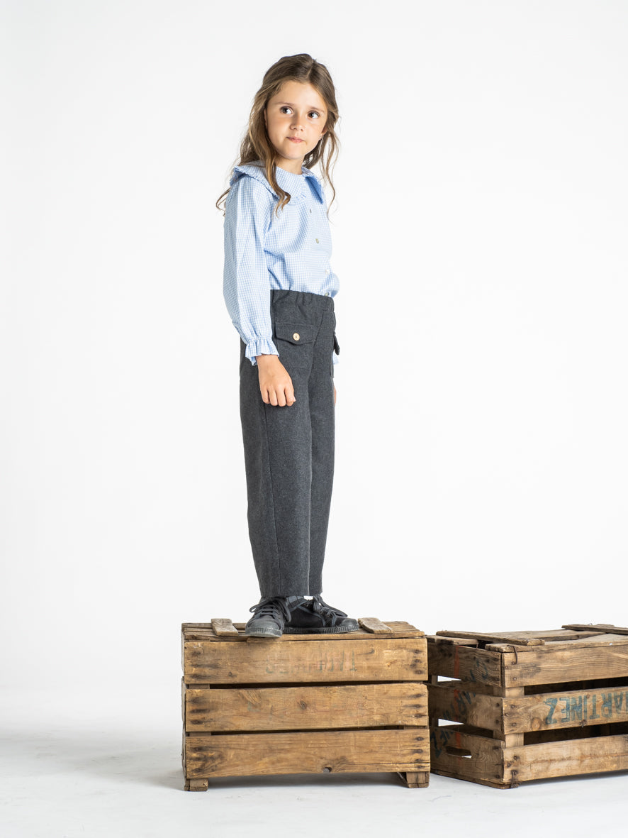 Pantalón largo franela