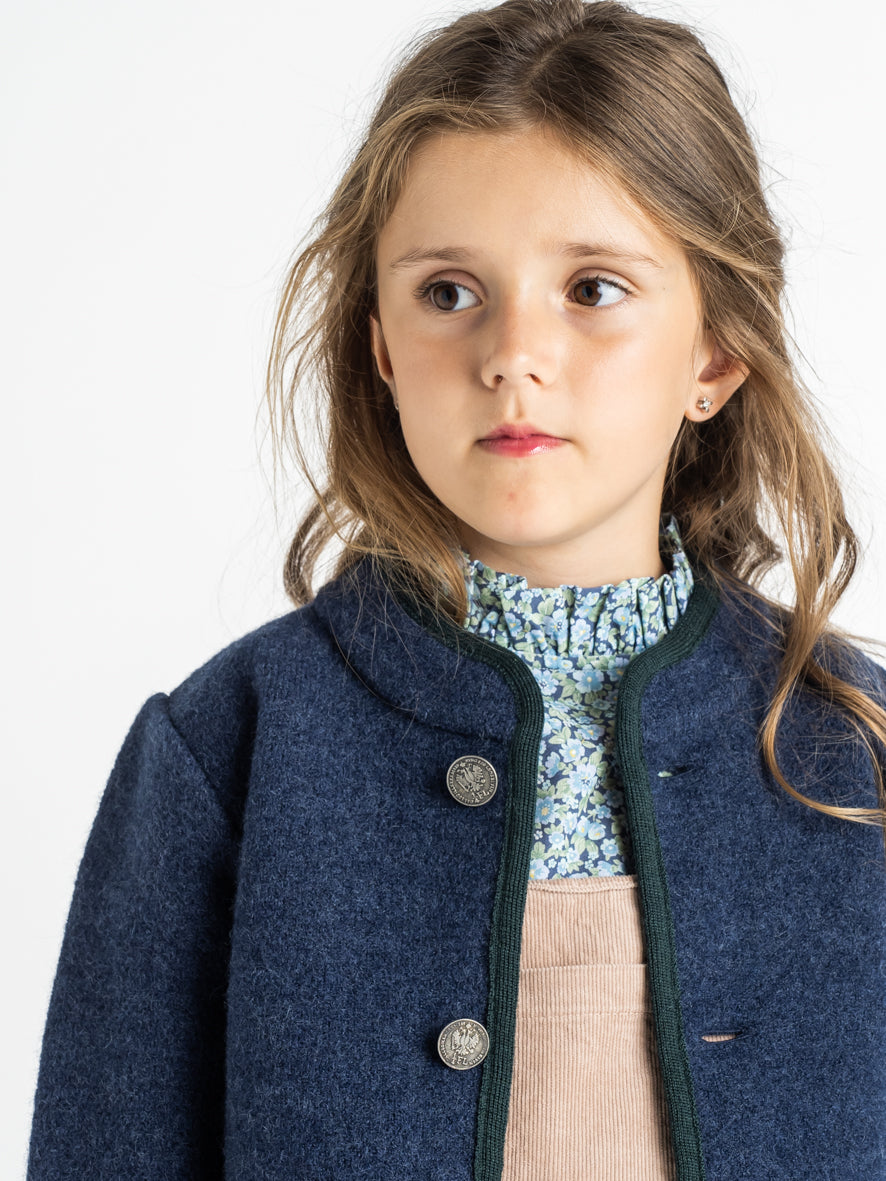 Austrian jacket blue piping