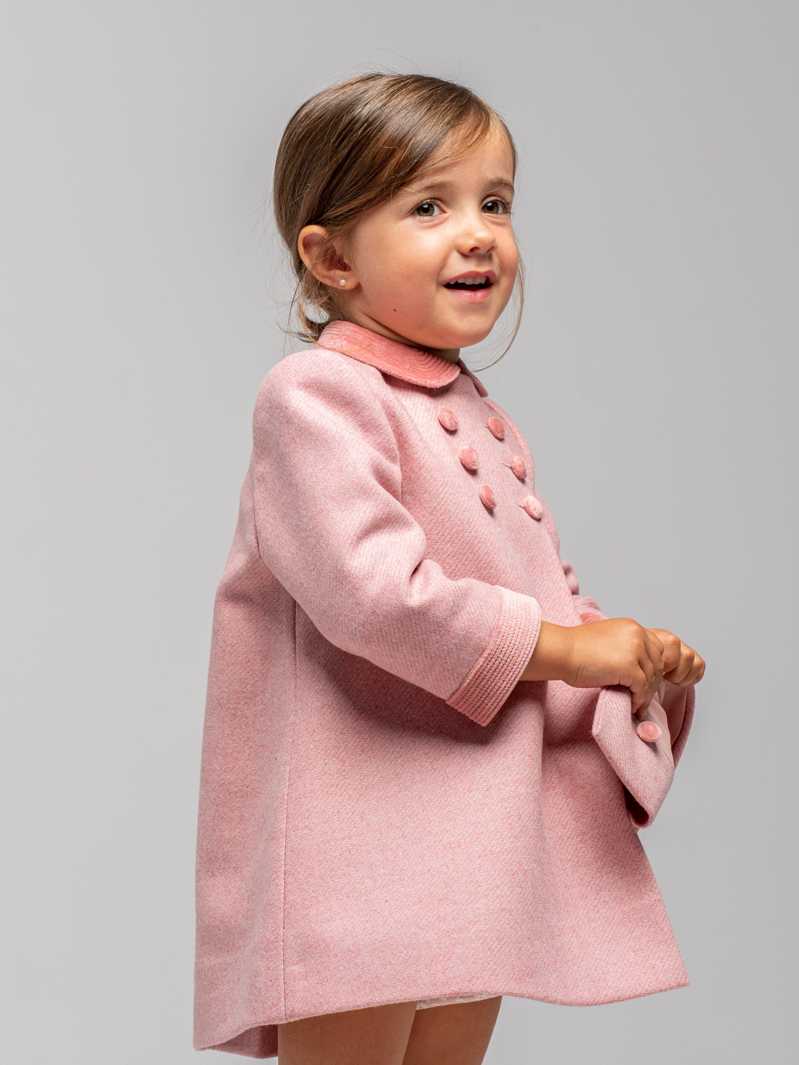 Pink English Coat