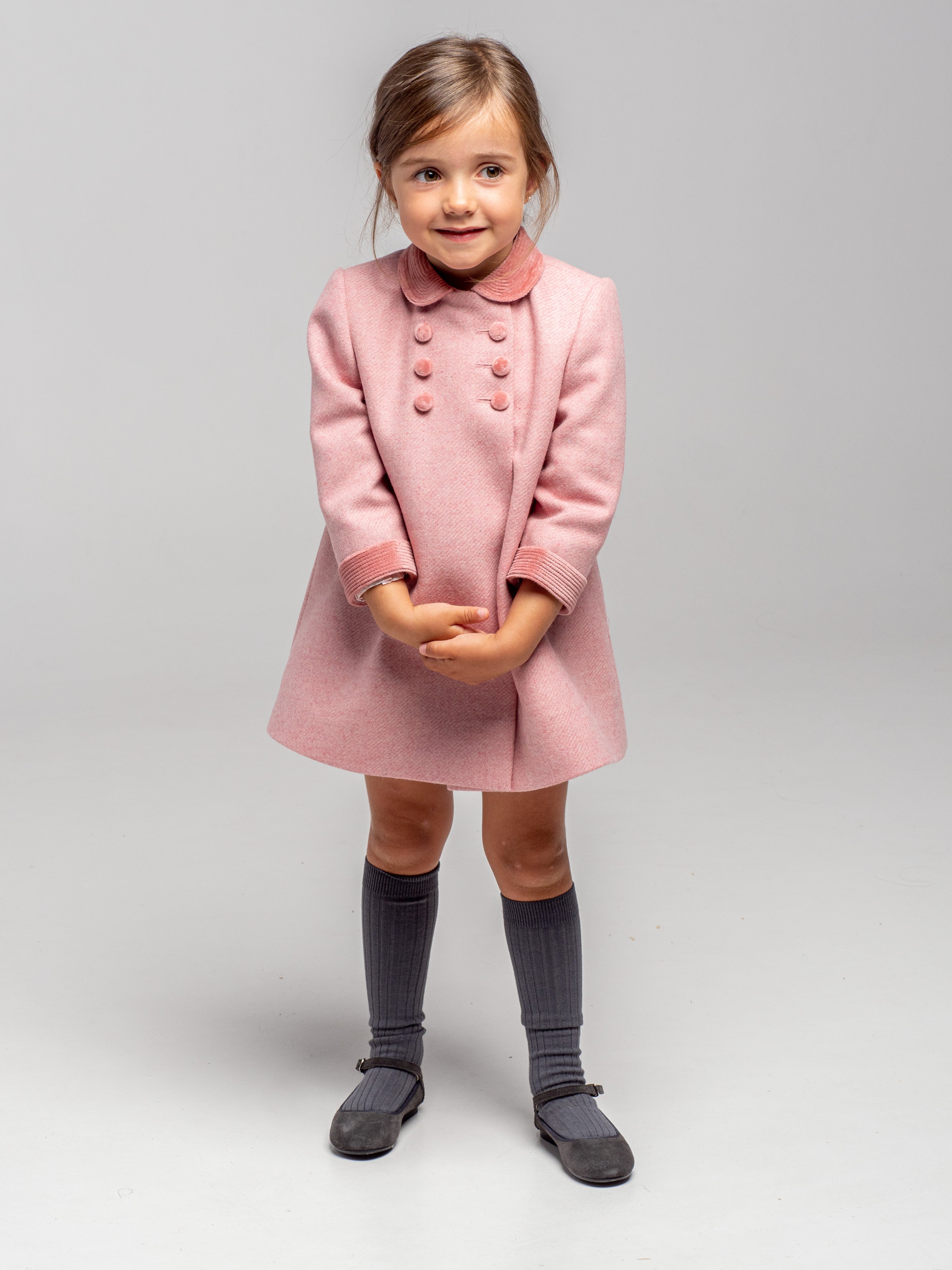 Pink English Coat