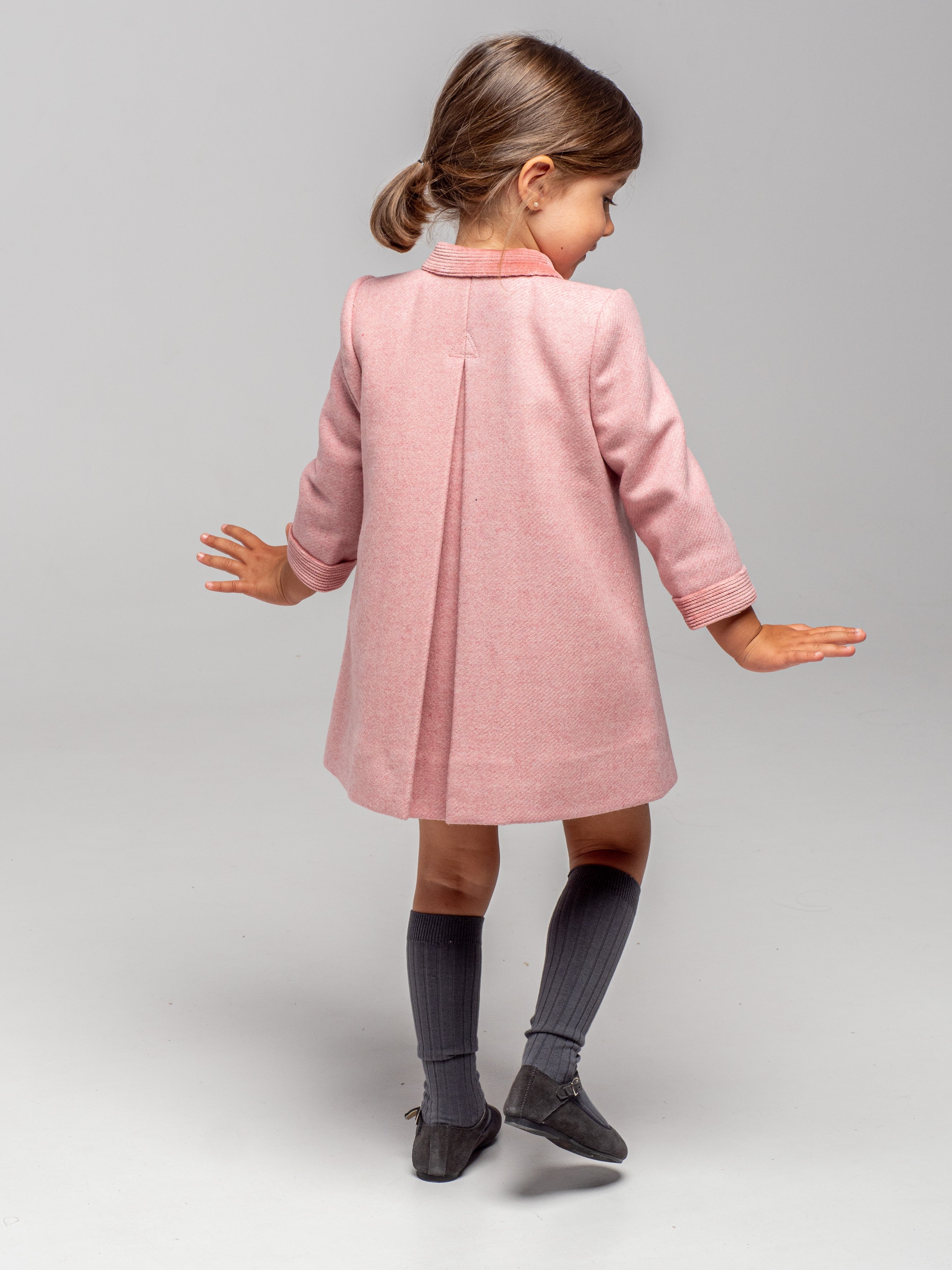 Pink English Coat