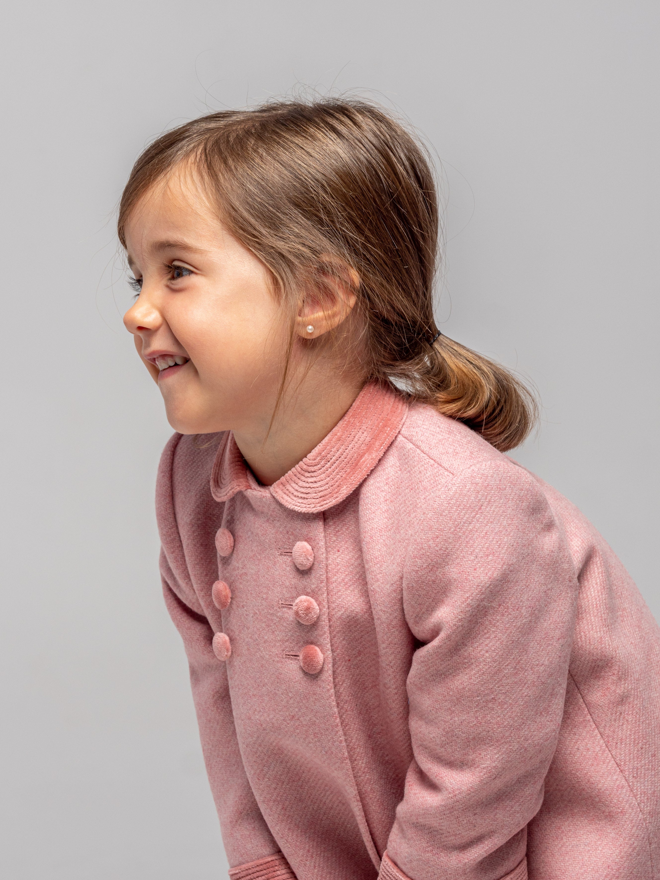 Pink English Coat