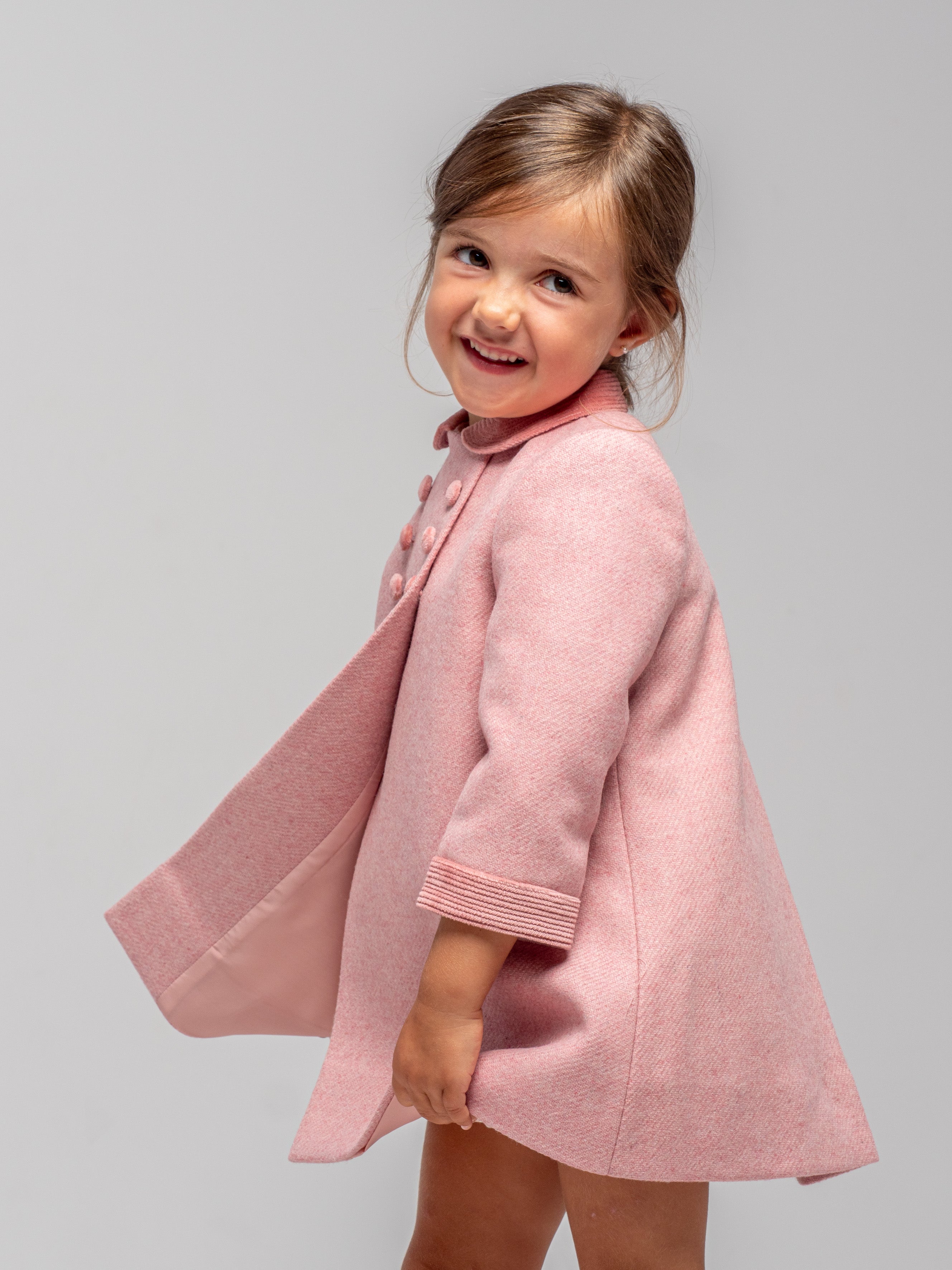 Pink English Coat