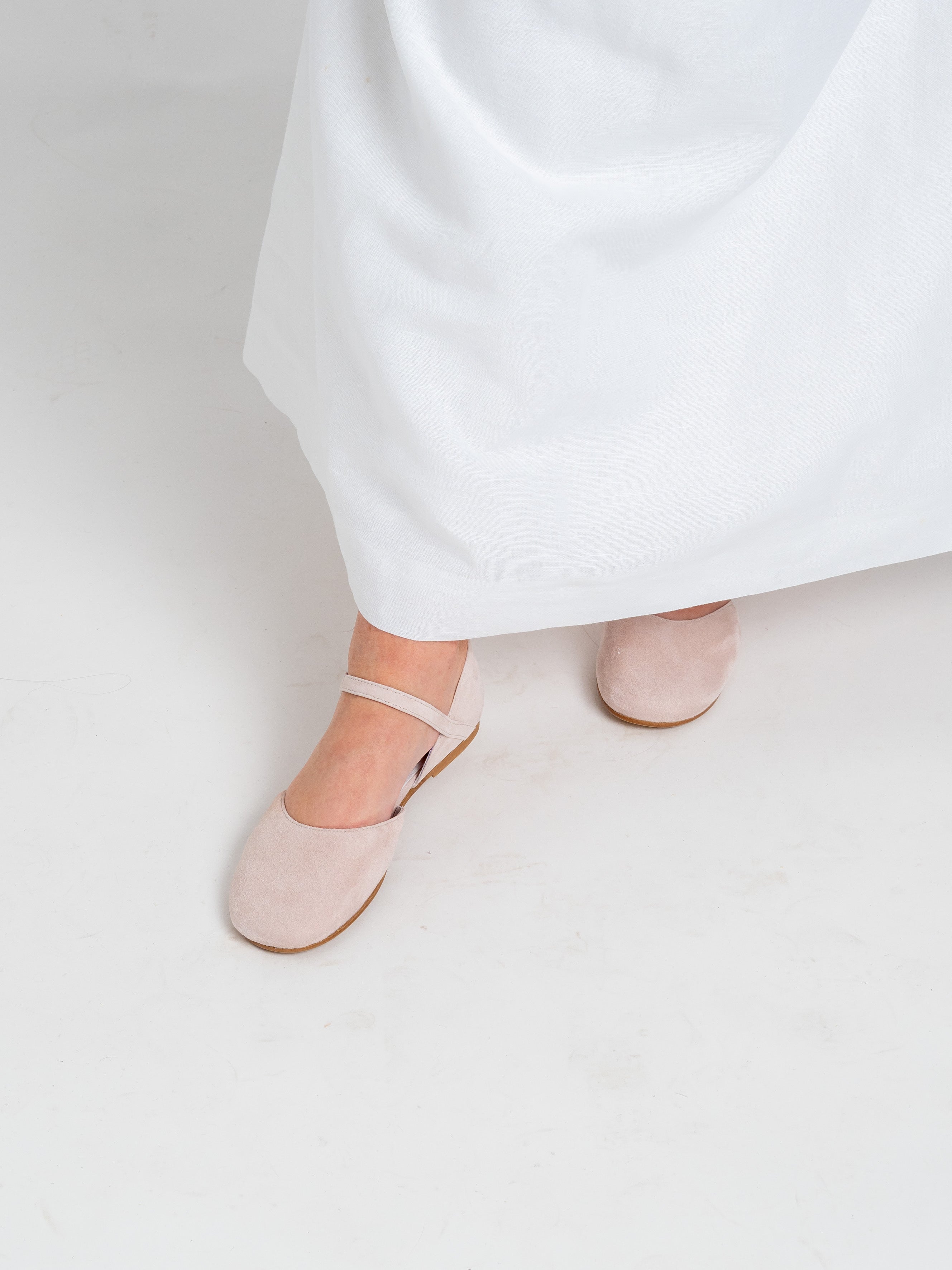 Nude Mary Janes
